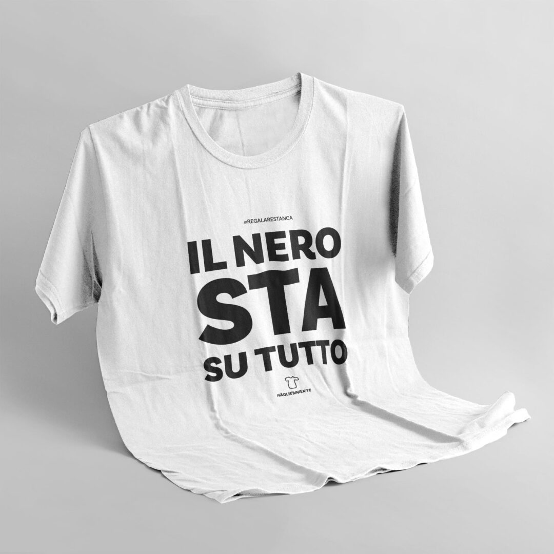 Il nero sta su tutto
