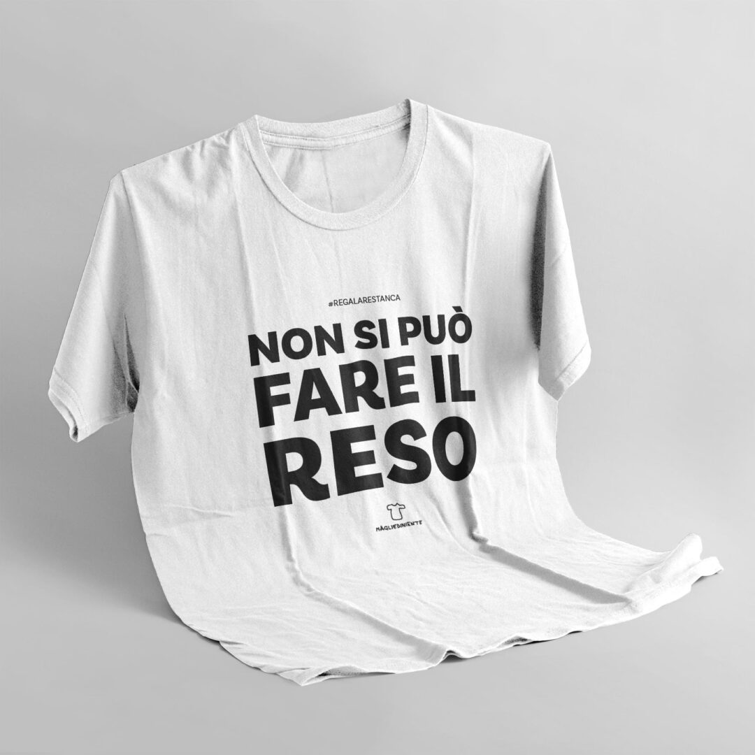 Non si può fare il reso