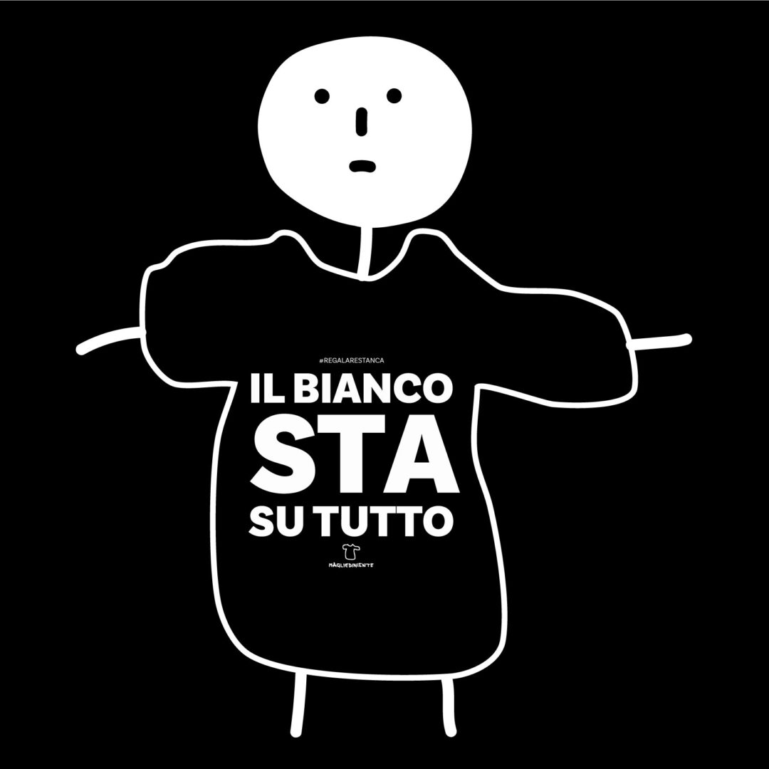 Il bianco sta su tutto