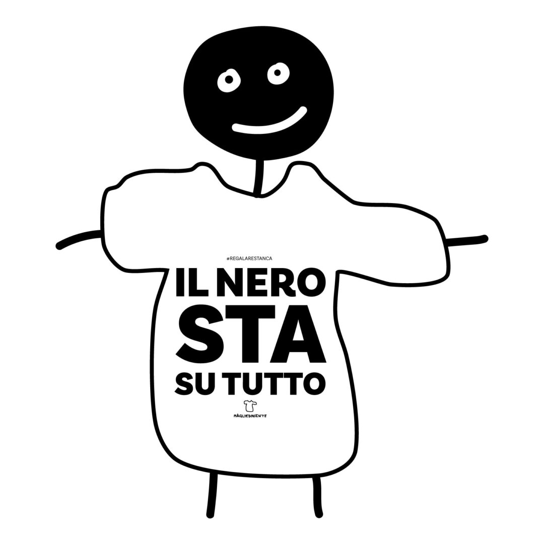 Il nero sta su tutto