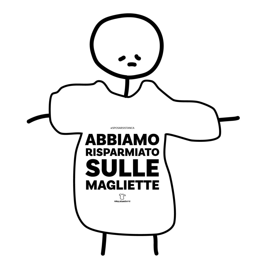 Abbiamo risparmiato sulle magliette